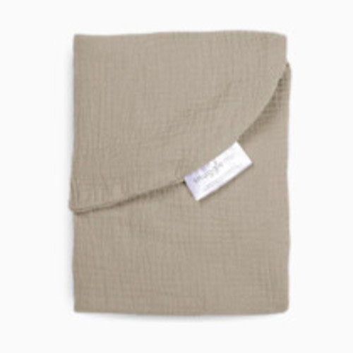 Snuggle Me Organic Infant Lounger Muslin Cover - Birch
