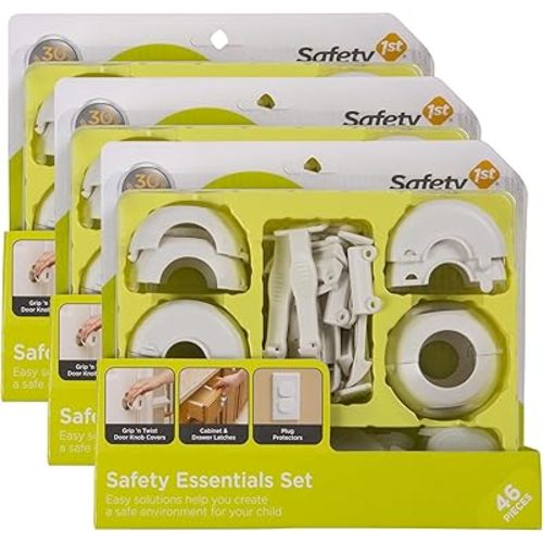 Safety 1st Safety Essentials Kit, White, 1 Count (Pack of 3)