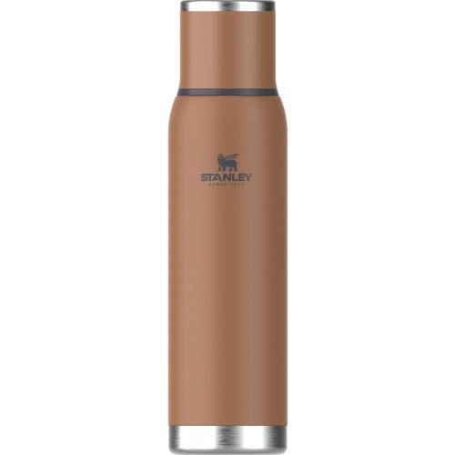 Stanley Adventure-To-Go Vacuum Bottle 1.4 qt | Wide Mouth with Leakproof Cup Lid | Keep Drinks Hot or Cold | Packable for Travel | Insulated Stainless Steel Thermal Bottle | BPA-Free | Toast