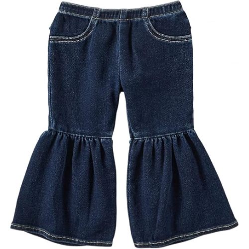 Wrangler Lacey Baby Girl and Toddler Ruffle Leg Flare Jeans 112321494 - size 6-9 months