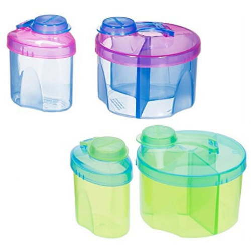 Munchkin Formula Dispenser Combo Pack, Blue/Green - 2 Sets
