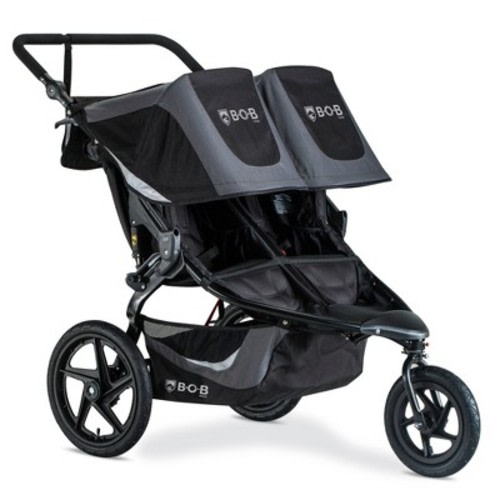 BOB Gear Revolution Flex 3.0 Duallie Jogging Stroller - Graphite Black