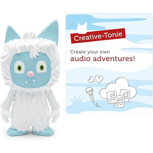 Tonies Yeti Creative Audio Character - Record and Upload up to 90 Minutes of Your Own Stories and Songs