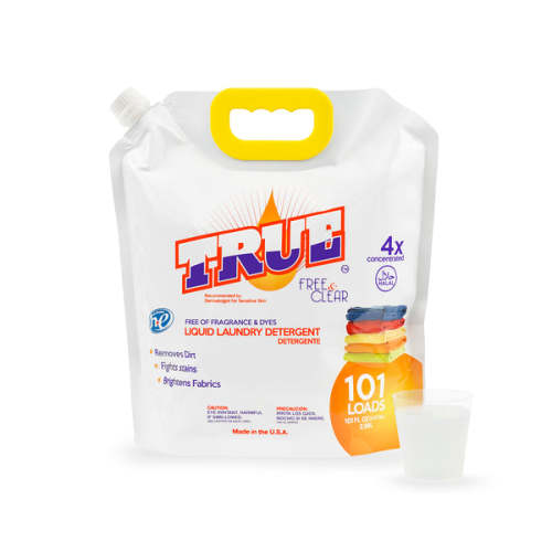 Eco-friendly Free & Clear Laundry Detergent for Sensitive Skin - The True Products