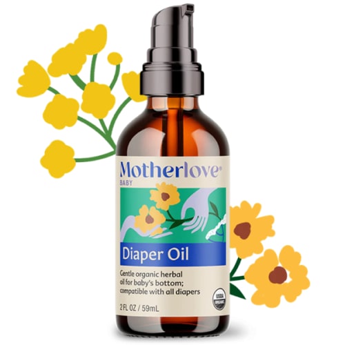Organic Diaper Oil | Motherlove – Motherlove Herbal Company