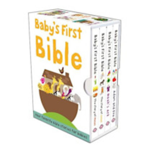 Baby's First Bible Boxed Set: The Story of Moses, The Story of Jesus, Noah's Ark, and Adam and Eve (Bible Stories)