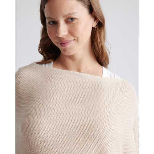 Lightweight Cotton Cashmere Nursing Shawl