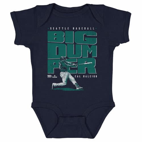 500 LEVEL Cal Raleigh Seattle Big Dumper One-Piece Infant Bodysuit