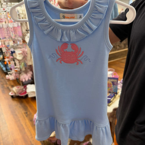 9M Blue Crab Ruffle