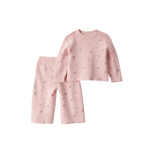 Kids' Organic Cotton Sweater & Pants Set, 3M