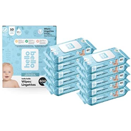 Hello Bello Baby Wipes 600 count