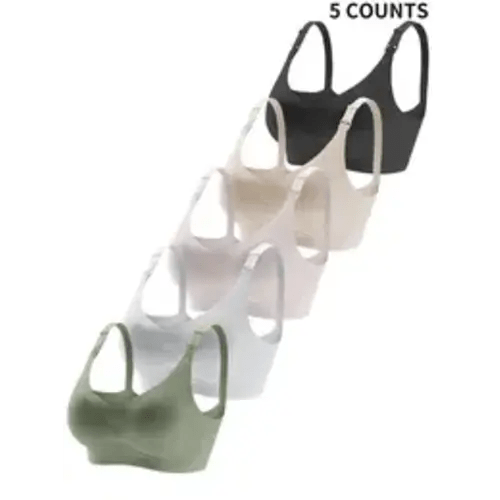 Maternity Solid Color Nursing Bra, Simple Removable Pads Pregnancy Bra, Maternity Underwear for All Seasons, Maternity Bras For Breastfeeding - TikTok Shop