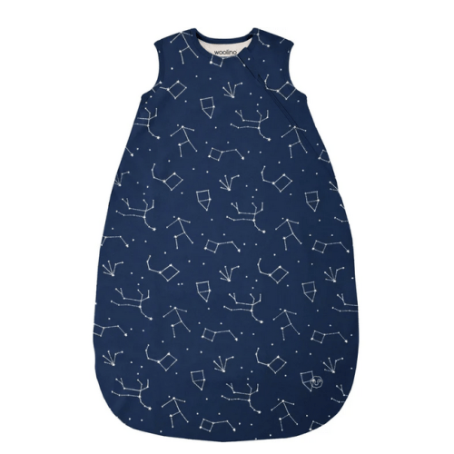 Woolino 4 Season® Classic Baby Sleeping Bag, Merino Wool & Organic Cotton - 0-6m