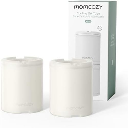 Momcozy Cooling Gel Tube, Highly Efficient 24 Hour Cold Retention, Compatible with Momcozy Breast Milk Cooler, 2PCS