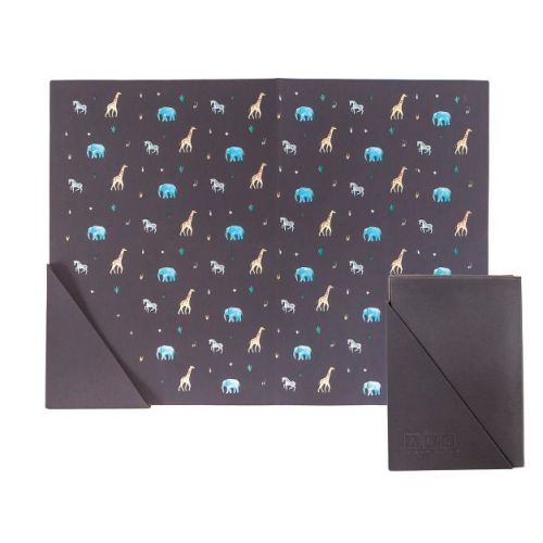 Austin Baby Co Silicone On-the-Go foldable Placemat | Portable, BPA-Free, Easy to Clean and perfect for travel for babies, toddlers and kids