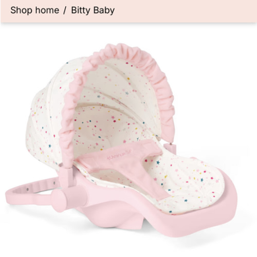 Bitty baby doll Travel Seat