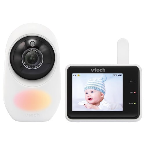 Vtech Wi-Fi 1080P HD Video Monitor with Remote Access 2.8-inch - White