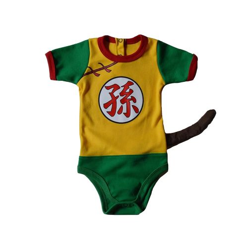 Anime Baby Clothes, Infant Romper Cosplay Cartoon Outfit, 3 Months