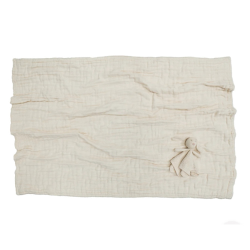 toddler blanket - French rose