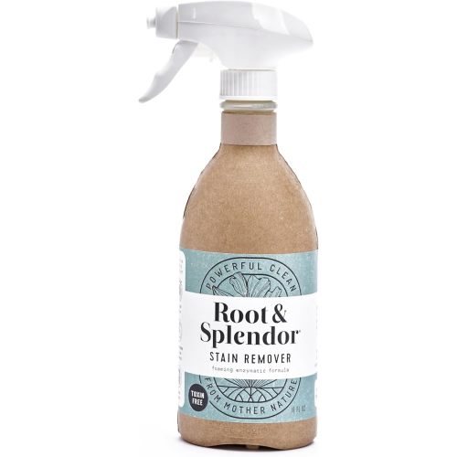 Root & Splendor Non Toxic Stain Remover - Natural Stain Remover for Laundry | Eco Friendly, Plant Based, EWG Verified, Unscented, 16 fl oz
