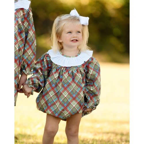 Plaid Corduroy Bubble – Cecil & Lou