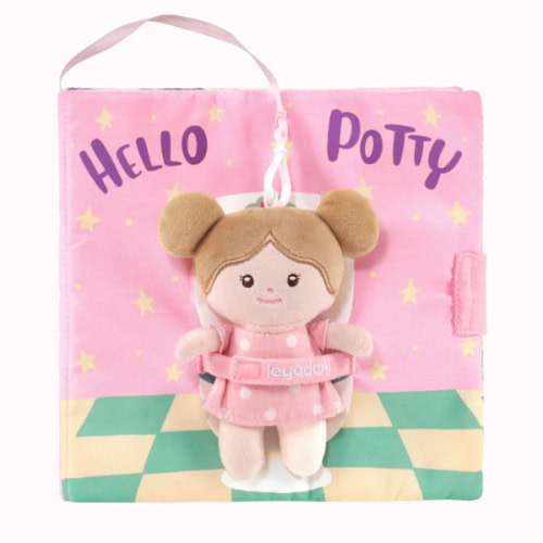 Hello Potty - Personalized Montessori Soft Book – Leya Doll