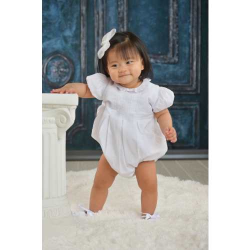 White Bubble, infant baptism, christening outfit, beach bubble