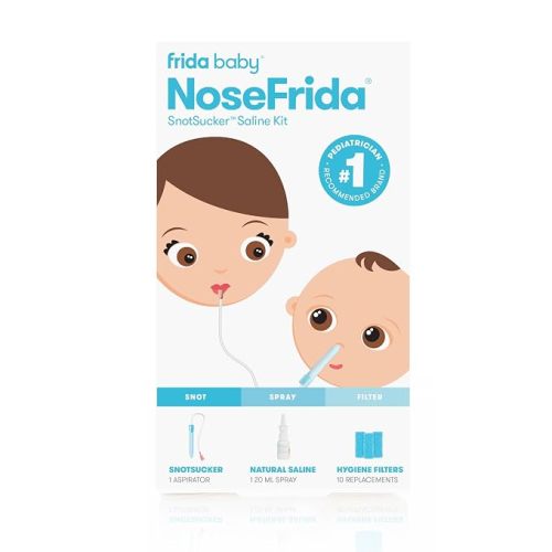Frida Baby NoseFrida SnotSucker Nasal Aspirator for Baby, 4 Hygiene Filters