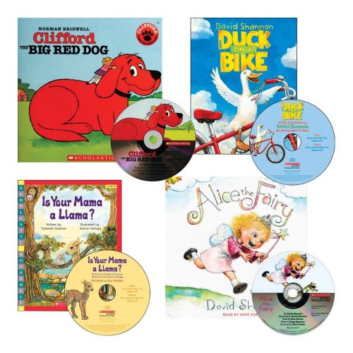 Read-Aloud Books and CDs - Set of 4