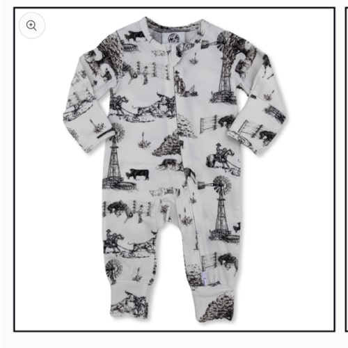 Heaven on Earth Folding Feet Jammies – Cowkid Clothing Company