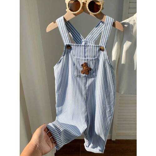 Baby Boy Bear Overall