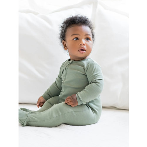 Peyton Zipper Sleeper - Thyme