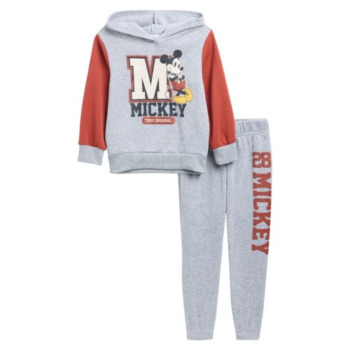 Happy Threads Kids' Mickey Hoodie & Joggers Set | Nordstromrack