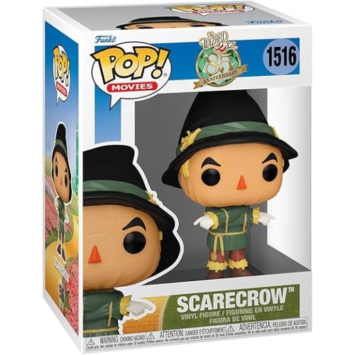 Funko POP! Movies: The Wizard of Oz - The Scarecrow - Collectable Vinyl Figure - Gift Idea - Official Merchandise - for Kids & Adults - Movies Fans - Model Figure for Collectors and Display