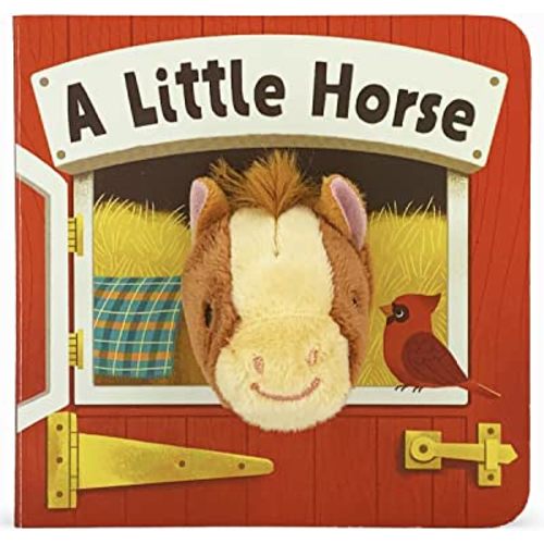 A Little Horse - Finger Puppet Board Book for Little Pony & Farm Lovers, Ages 1-4