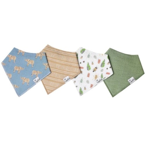 Bandana Bib (4 Pack)