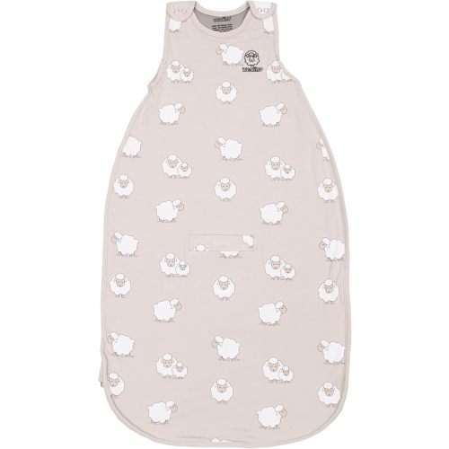 Woolino 4 Season Toddler Sleeping Sack, Merino Wool and Organic Cotton Baby Sleep Bag Sack, 2-4 Years, Sheep