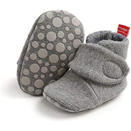 Ohwawadi Infant Baby Slippers Girls Boys Booties Warm Baby Socks Shoes Newborn Crib Shoes Baby Footwear Prewalkers