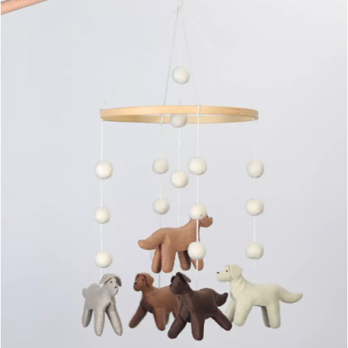 Handmade Dog Baby Mobile