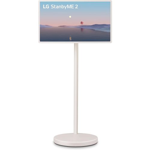 LG 27-Inch StanbyME 2 with Folio Cover, Portable Touch Screen, Dolby Vision, HDR10, Filmmaker Mode, Built-in Battery, Full Swivel Rotation (27LX6TYGA, 2025)