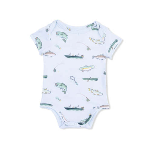 Fishing - Short Sleeve Bodysuit