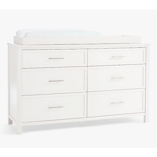 Camden 6-Drawer Dresser & Topper Set (56w x 19d")