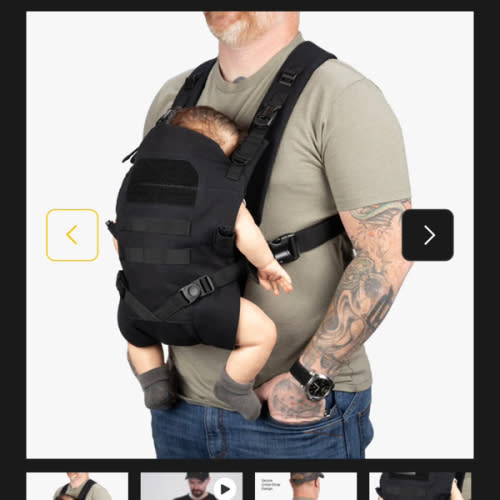 Tactical Baby Carrier® - The Ultimate Hands-Free Solution by TBG – Tactical Baby Gear - black