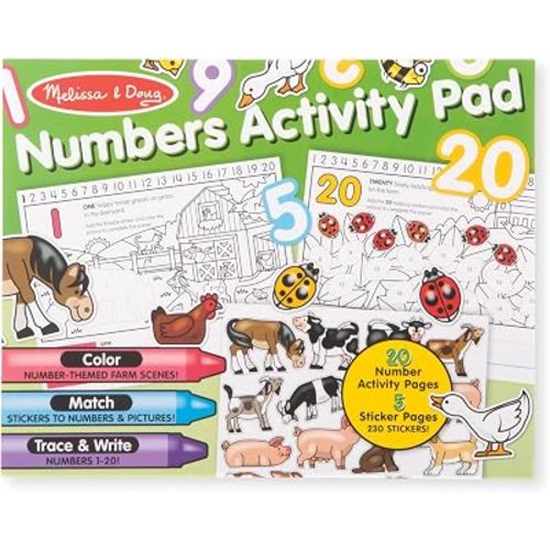 Melissa & Doug Numbers Activity Pad