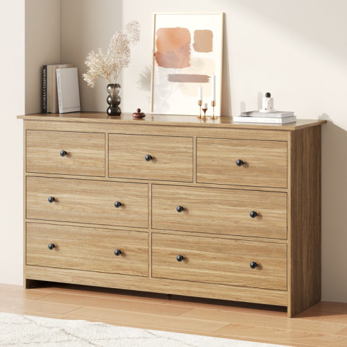 Winston Porter Chayanna 7 - Drawer Dresser & Reviews | Wayfair