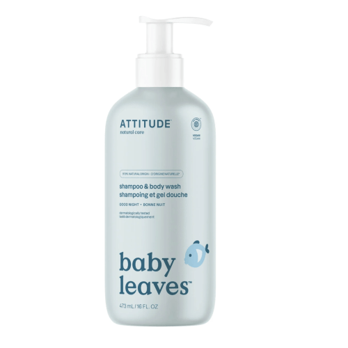 Baby Shampoo & Body Wash 2-in-1 - Clean Ingredients I ATTITUDE
