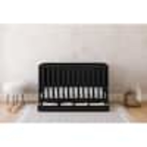 Graco Theo Black 3-in-1 Convertible Crib with Drawer 04621-20B