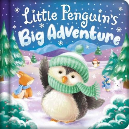 Little Penguin's Big Adventure - by Igloobooks (Board Book)