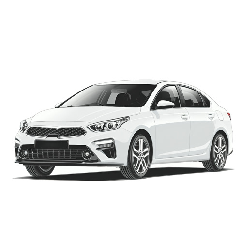 Kia Forte Sedan 3rd Gen Car Window Sun Shades (2019-Present)