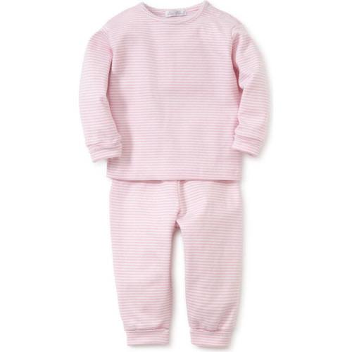Simple Stripe Pant & Tee Set, Pink - Kissy Kissy | Maisonette